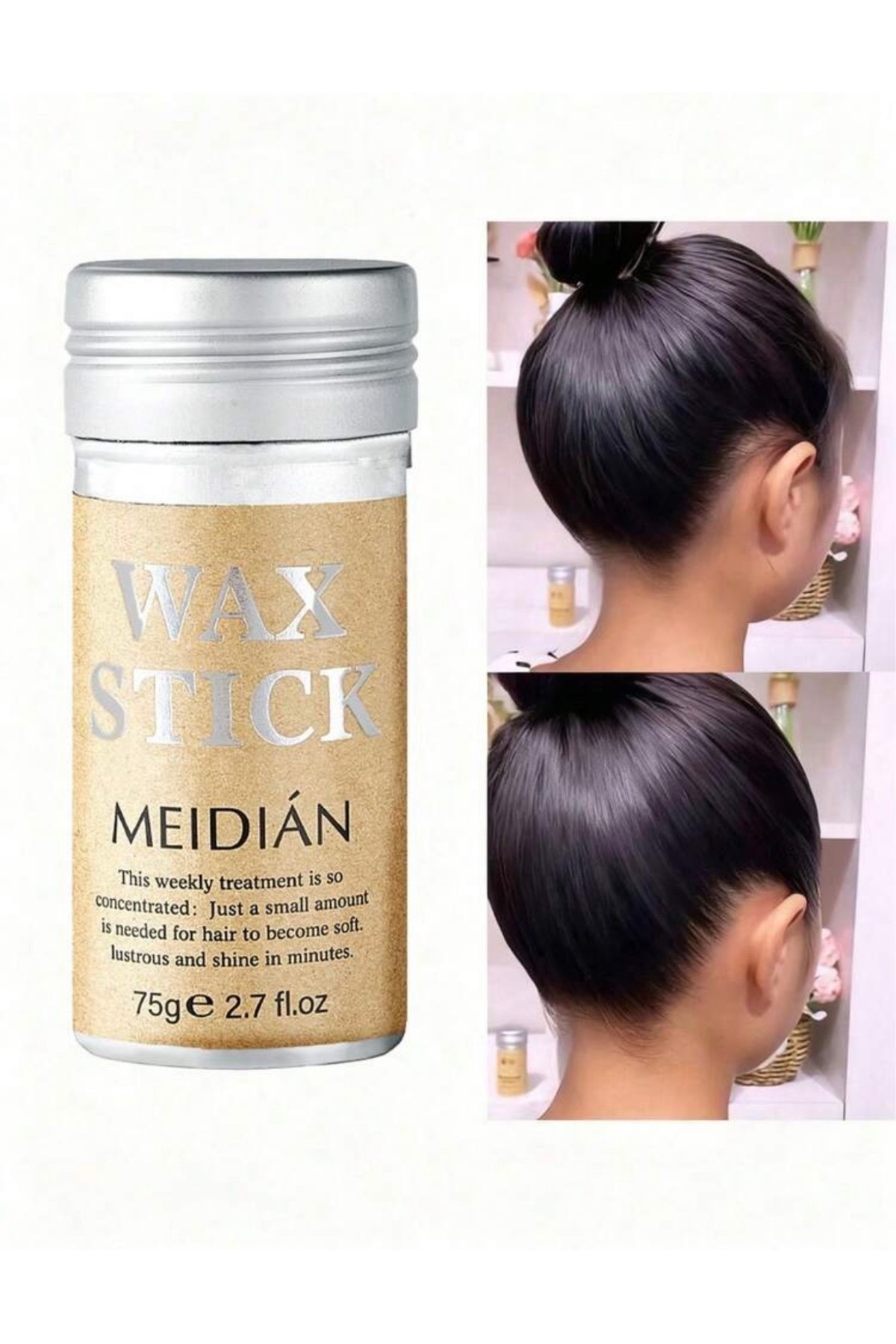Kalıcı Tutuşlu Saç Sabitleme Stick'i