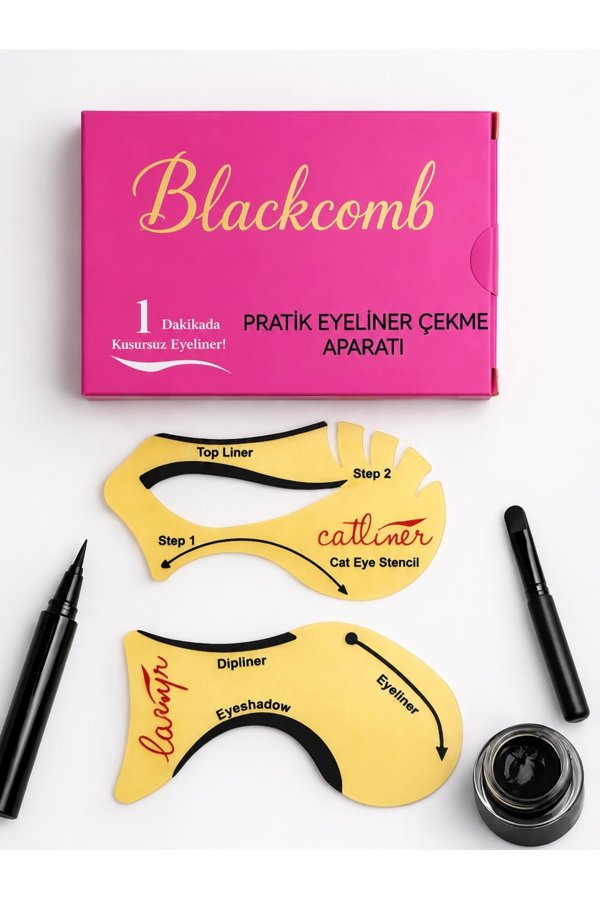 Hızlı Ve Kusursuz Eyeliner Şablonu
