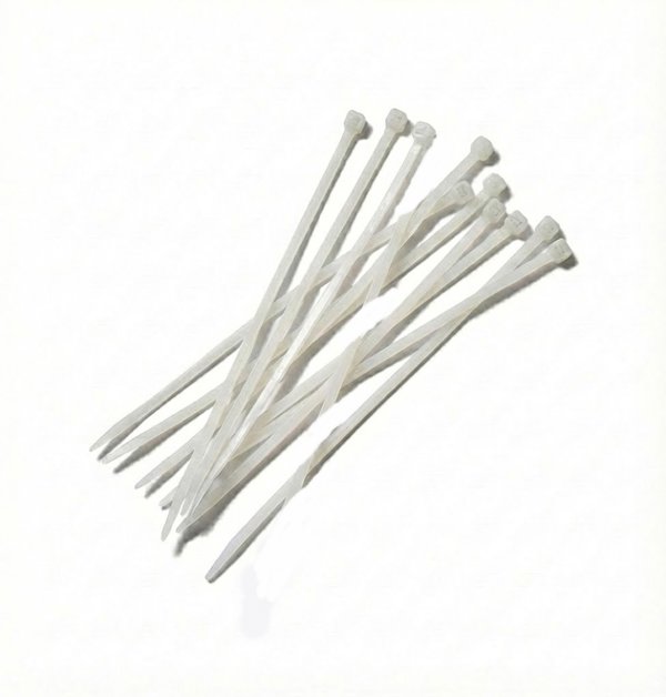 Kablo Bağı Kelepçe Cırt 4,8x400mm 10'lu Beyaz