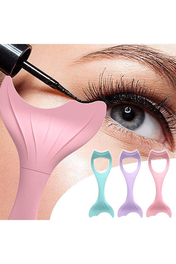 Pembe Silikon Makyaj Sürme Aparatı