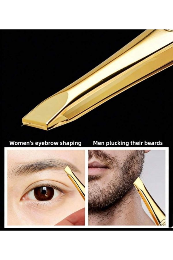 Kaş Bakımı İçin Paslanmaz Cımbız