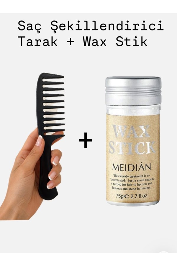 Wax Stick ve Şekillendirme Tarağı Seti